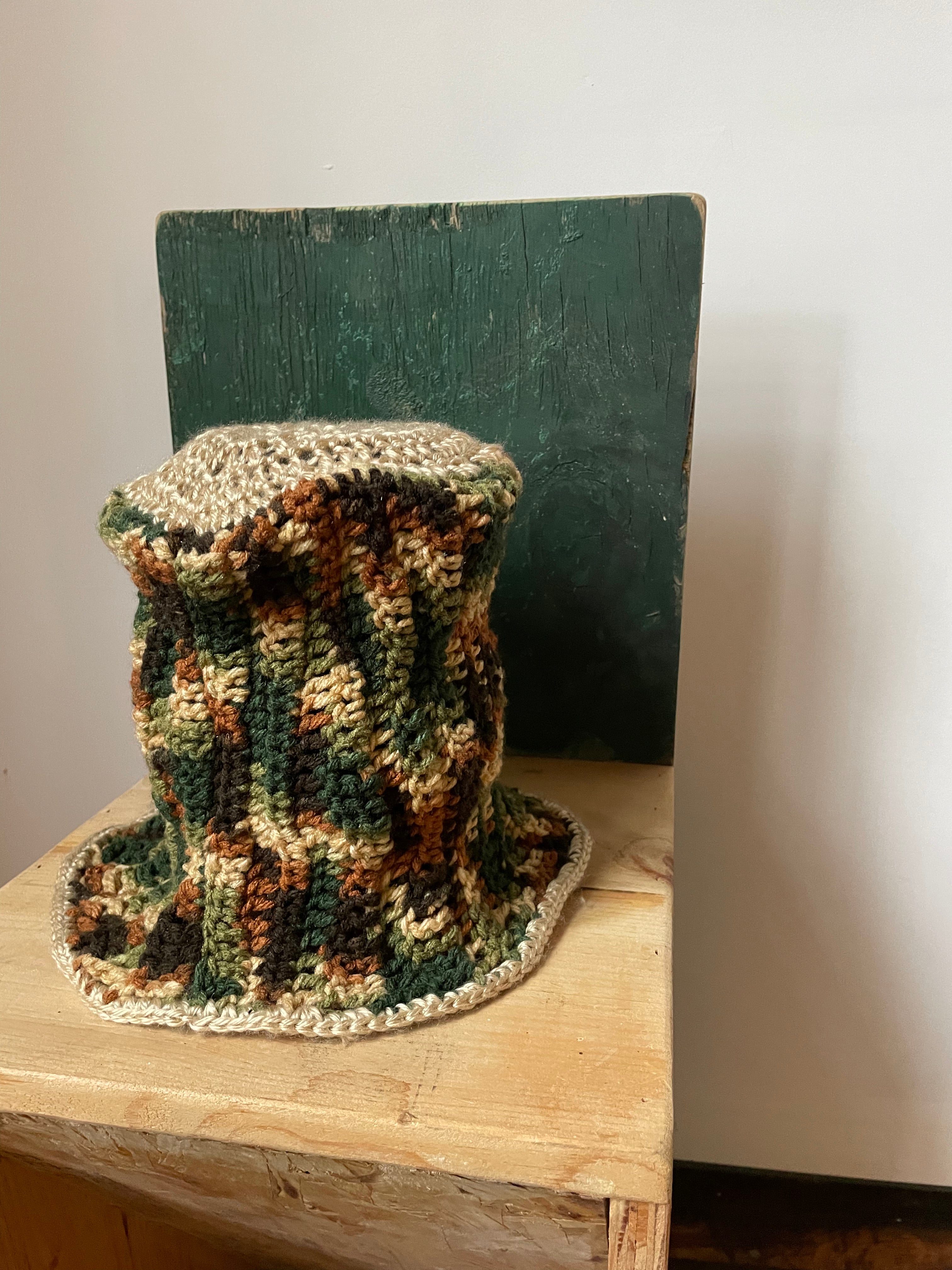 EDAS 2.0 Crochet Camo Hat