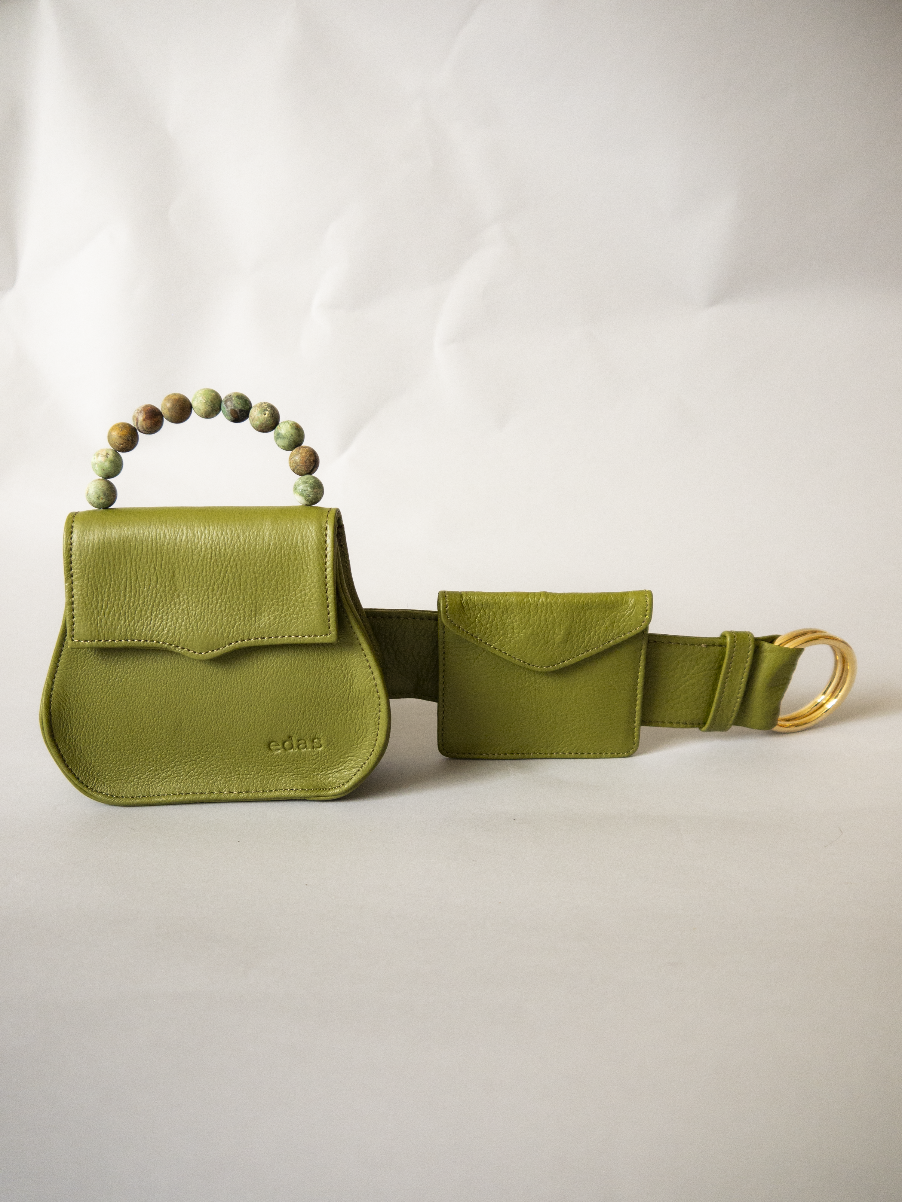 Mini Belt Bag in Pea