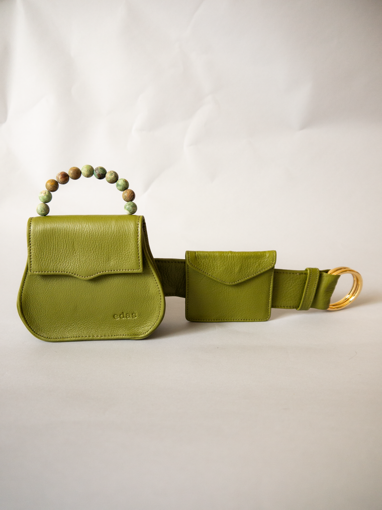 Mini Belt Bag in Pea